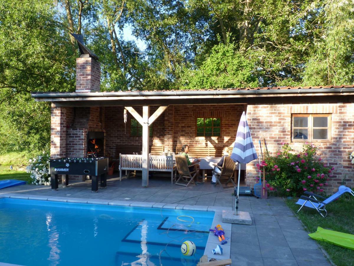 Traumhaftes Luxus-Ferienhaus Warnkenhagen  Esterno foto